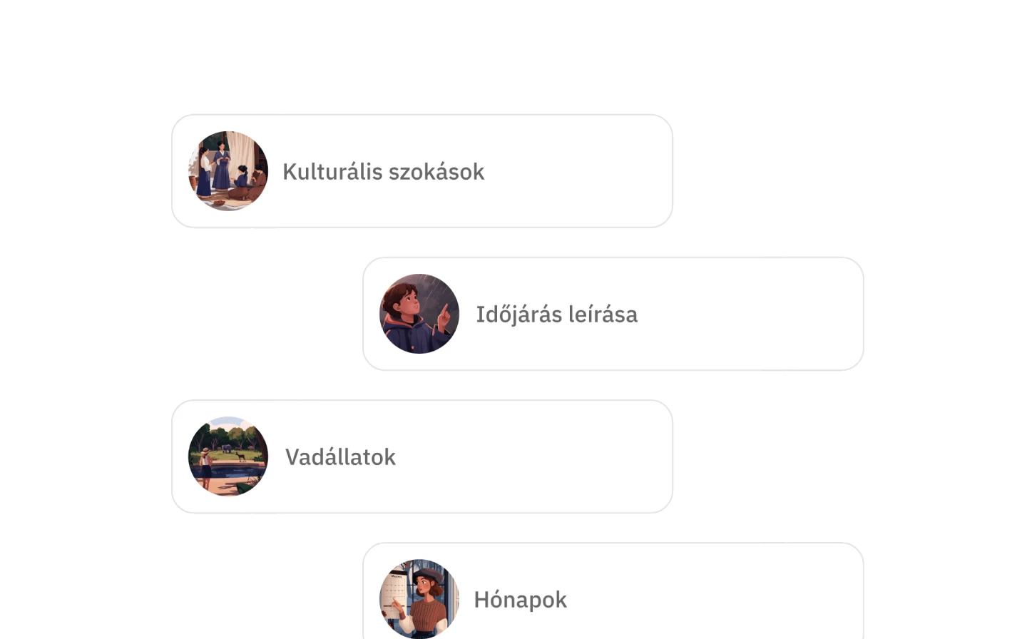 Magával ragadó beszélgetések