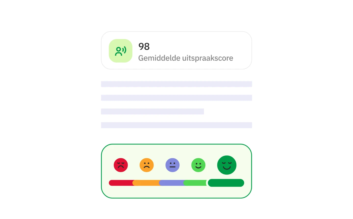 Realtime feedback